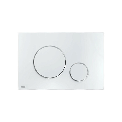 Инсталляция для унитаза AlcaPlast AM101/1120-4:1 M671-VE-01 Set с кнопкой цвет хром глянец