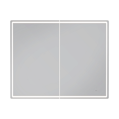 Зеркальный шкаф VIGO Geometry 1000 с LED подсветкой