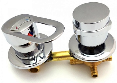 Смеситель для душевой кабины 4-х режимный 150 мм в сборе MirWell 2121015003