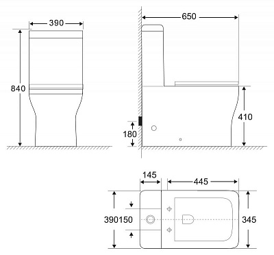 Сиденье быстросъемное дюропласт soft close металлическое крепление Belbagno ROMANO  BB2112SC