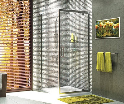 Душевое ограждение 90х90 WasserKRAFT Berkel 48P03 квадрат