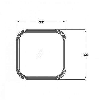Зеркало Opadiris Ибица