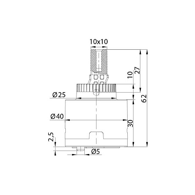 Картридж IDDIS D40 BL SD#3/999C40D0SM