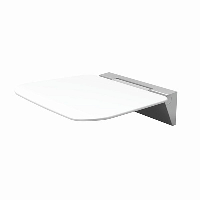 Сиденье для душа откидное WasserKRAFT SS403 365х360х101,5 мм белый