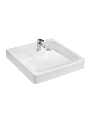 Раковина над стиральной машиной 63х61 Santek Клио 60 1WH501780 (с кронштейнами), керамика