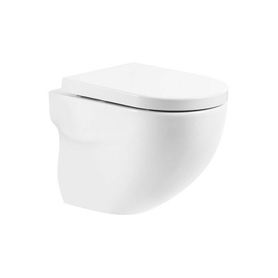 Сиденье быстросъемное дюропласт soft close металлическое крепление Belbagno ONDA BB2031SC