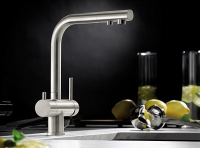 Смеситель для кухни Blanco Fontas II хром с каналом под фильтр. воду 525137