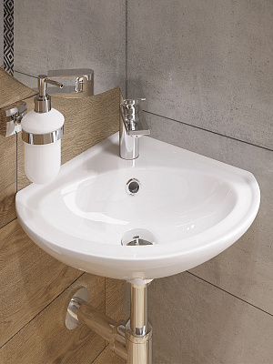 Раковина угловая Sanita Веер VERSAWB01