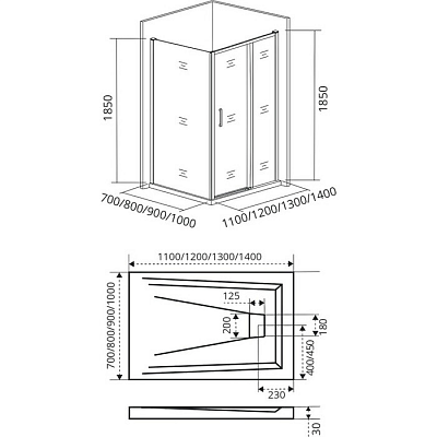 Боковая часть Good Door Latte SP-70-G-WE ЛА00037