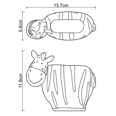 Стакан для зубных щеток WasserKRAFT Lippe K-8128A