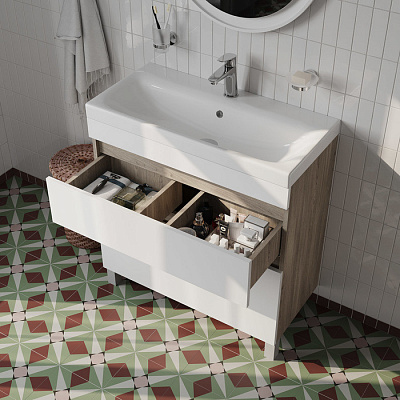 Тумба с умывальником Iddis Zodiac ZOD8ABFi95K