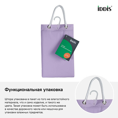 Штора для ванной комнаты Iddis Peva P41PV11i11