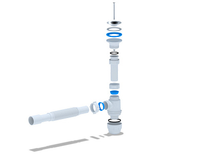 Сифон АНИ пласт Юнг 1 1/4