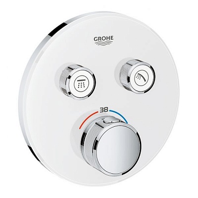 Термостат Grohe Grohtherm SmartControl 29151LS0 для душа, moon white