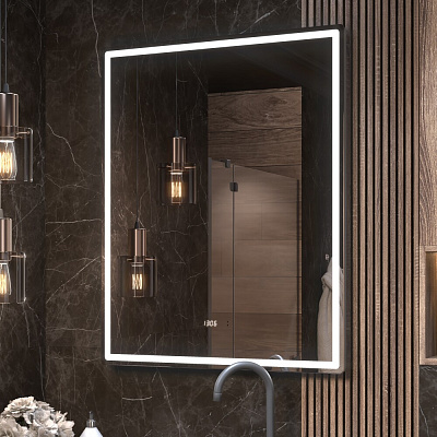 Зеркало в ванную 80х100 VIGO Roberta Luxe 800 на взмах