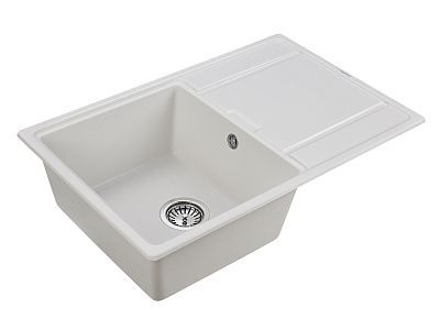 Мойка для кухни кварцевая Paulmark Flugen PM217850-WH