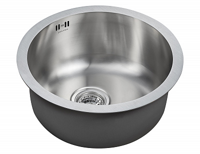 Мойка для кухни нержавеющая  Paulmark Werra PM404646-BS