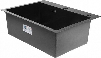 Мойка для кухни из нержавеющей стали Gerhans K36045B с PVD покрытием