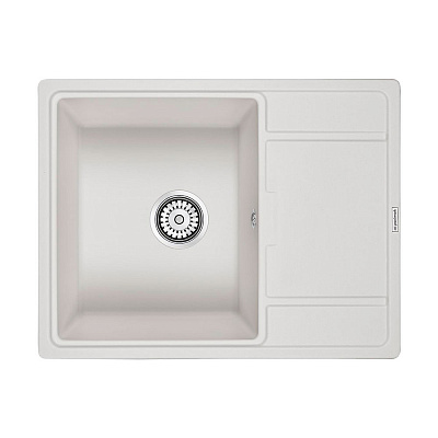 Мойка для кухни кварцевая Paulmark Weimar PM216550-WH
