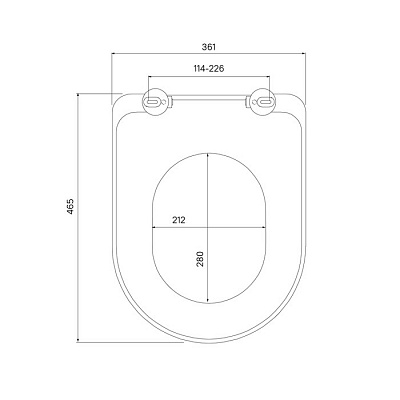 Сиденье для унитаза Iddis Optima Home 137DPSEi31