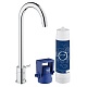 Смеситель Grohe Blue Mono Pure 31301000 хром (с фильтром)