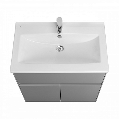 Тумба без раковины Aquaton Форест 75 туманный серый 1A278201FR4D0