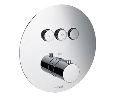 Смеситель для ванны и душа WasserKraft  Dinkel 5844 Thermo