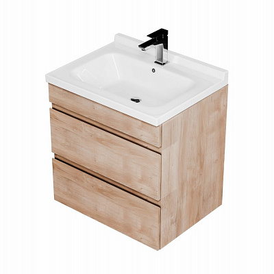 Раковина мебельная MIRSANT Simple 60 керамика