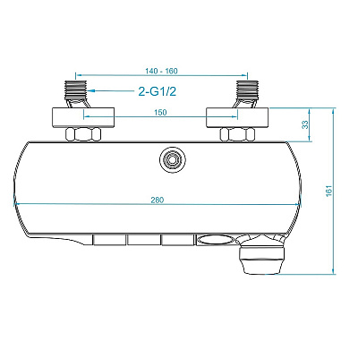 Душевая стойка RGW SP-33G
