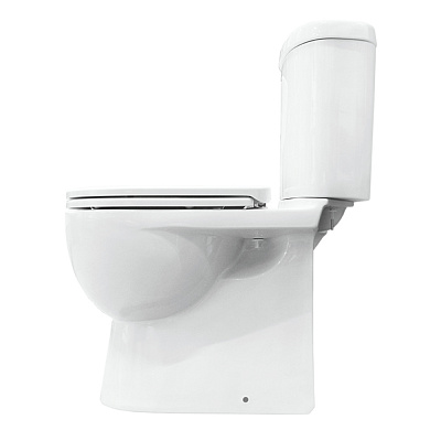 Унитаз-компакт Sanita Luxe Art дюропласт, микролифт WC.CC/Art/2-DM/WHT.G/S1