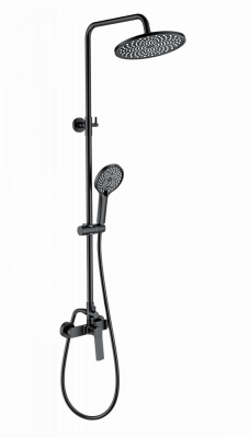Душевая система Wonzon & Woghand, Черный матовый WW-B3200-MB