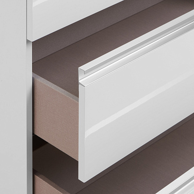 Тумба под раковину Roca The Gap 80 белый глянец 3 ящика A857406806