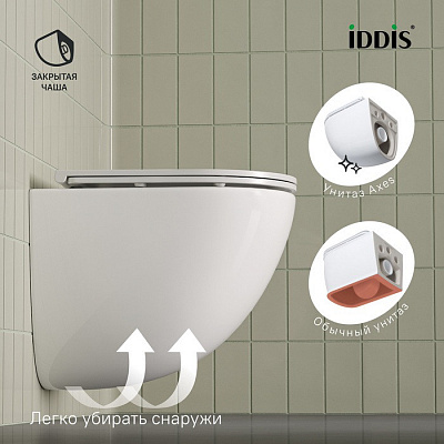 Унитаз подвесной IDDIS Axes AXERDSEi25