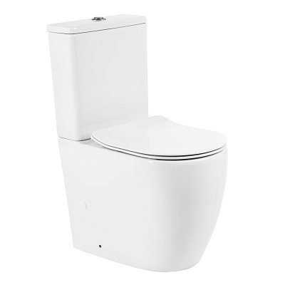 Сиденье быстросъемное дюропласт soft close металическое крепление Belbagno ETNA BB2034SC