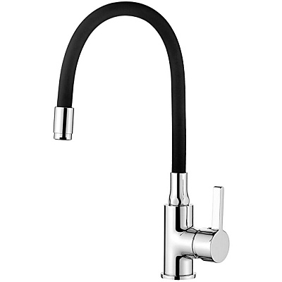 Смеситель для кухни Ledeme L4898-2 чёрный