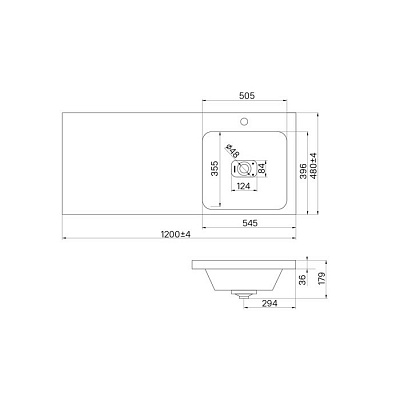 Умывальник для стиральной машины Iddis Optima Home 480120Ri28