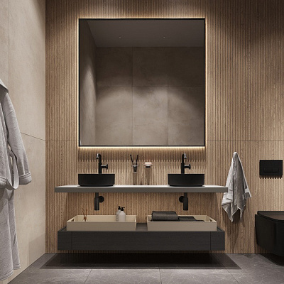 Бутылочный сифон для умывальника IDDIS Optima Home черный матовый OPTBL00i84