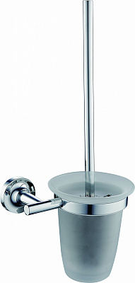 Туалетный ершик в комплекте Wonzon & Woghand simple, хром ww-6529