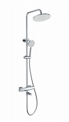 Душевая система с термостатом Wonzon & Woghand NEO, Хром WW-B3035-A3-CR