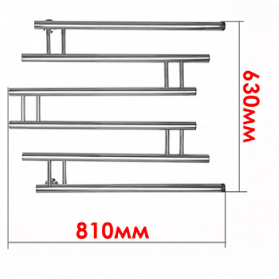 Полотенцесушитель водяной 600x700 Energy Modern EWTRMODRN0607000000