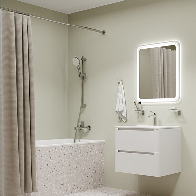 Лейка для душа, хром, Iddis Optima Home, OPH3FC0i18