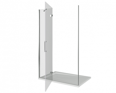 Душевое ограждение Good Door SATURN WTW-120-C-CH-L