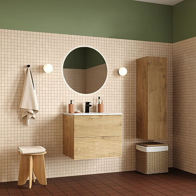 Пенал подвесной IDDIS Bild 30 см, дуб светлый BIL30V0i97