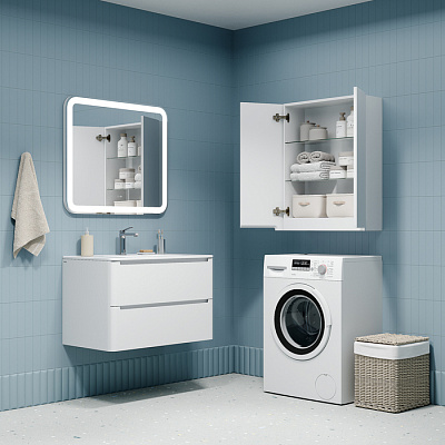 Шкаф подвесной, 60 см, белый IDDIS Edifice EDI60W0i97