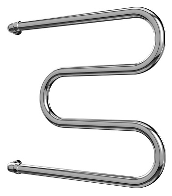 Полотенцесушитель водяной TERMINUS Эконом М-образный  AISI 32х2 500х500 4620768888137, м/о расстояние 50см