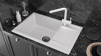 Мойки для кухни IT-GRANIT Paulmark Flugen 60 PM317850-WH