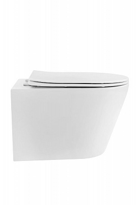 Унитаз подвесной торнадо AVVA c крышкой Boheme 973-SET-W