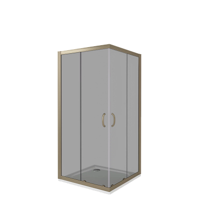 Душевой уголок 100x100 Good Door Jazze CR-100-B-BR ДЖ00041