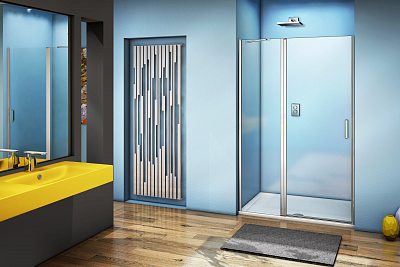 Душевая дверь 120 см Good Door Fantasy WTW-120-С-CH