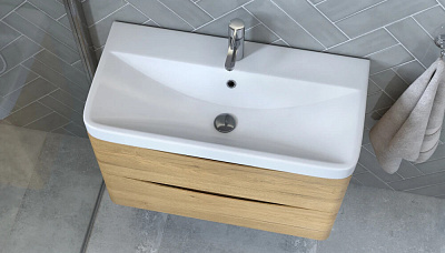 Тумба подвесная Velvex Clay 80.2Y (дуб верона) (рак.217493)